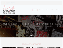 Tablet Screenshot of deadxstop.com